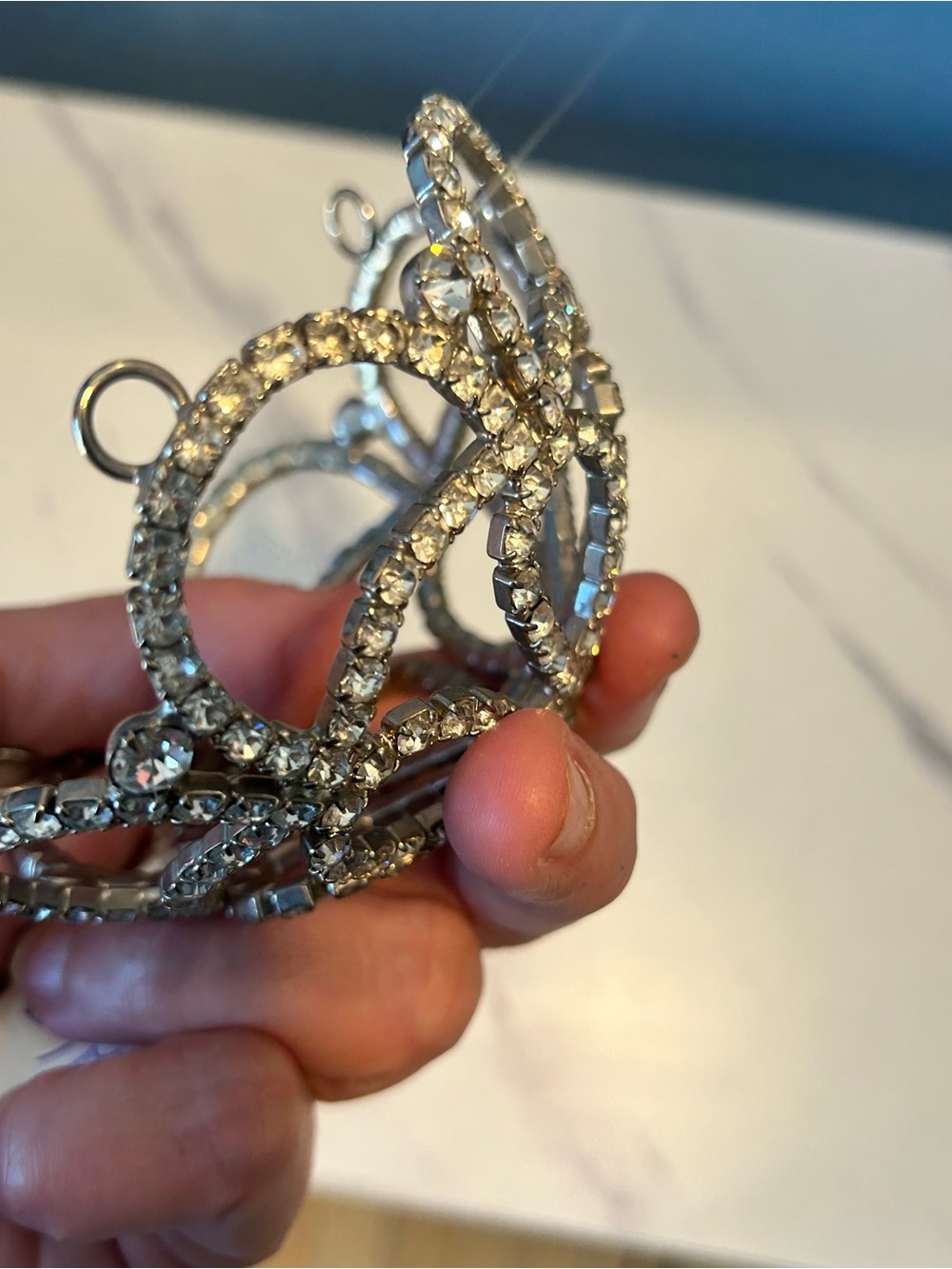 Hair Bun rhinestone nest Accessory - Picture 4 of 12